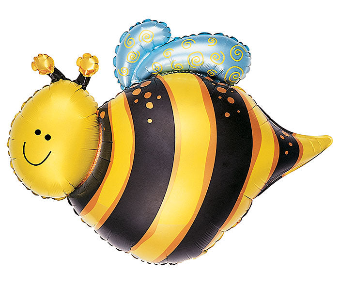 Large Bee Foil Balloon