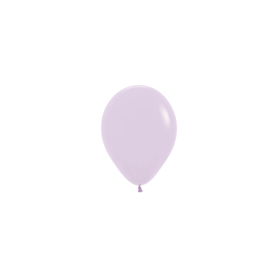 Latex Party Balloon 12cm - Pastel Matte Lilac 20Pk