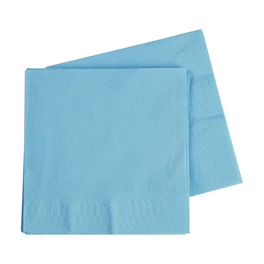 Napkin 330mm - Pastel Blue 40Pk