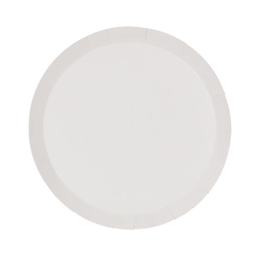 Paper Snack plates 7" - White 10Pk