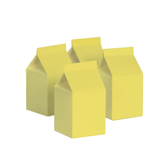 Milk Box - Pastel Yellow 10Pk