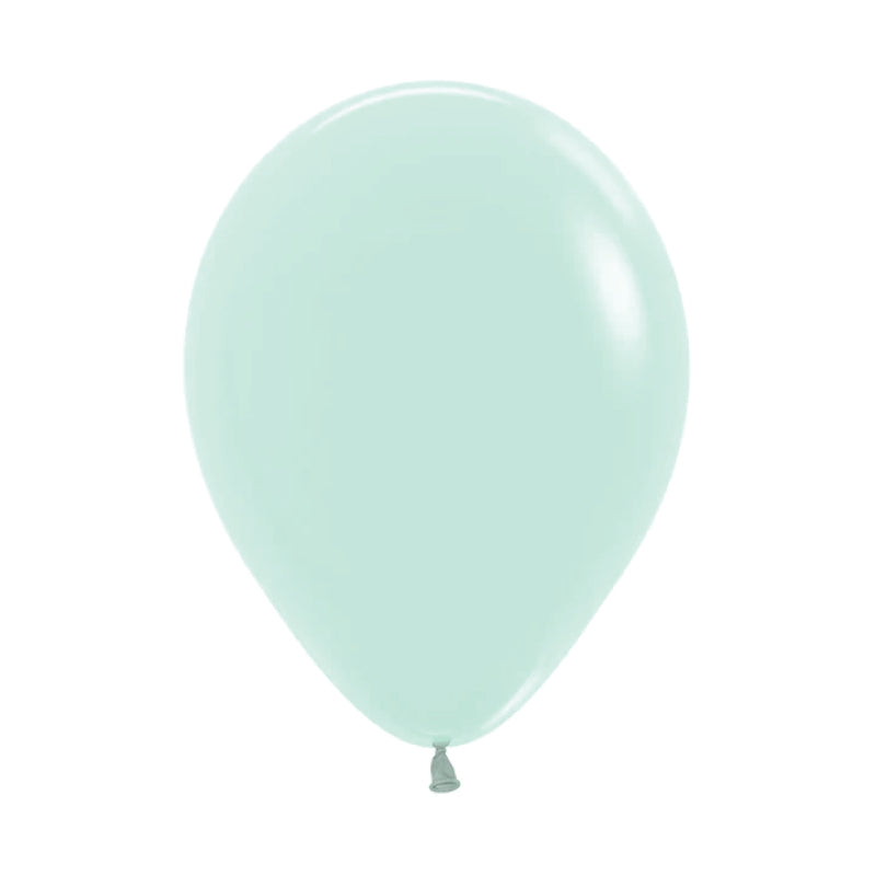 Latex Party Balloon 30cm - Pastel Matte Green 18Pk