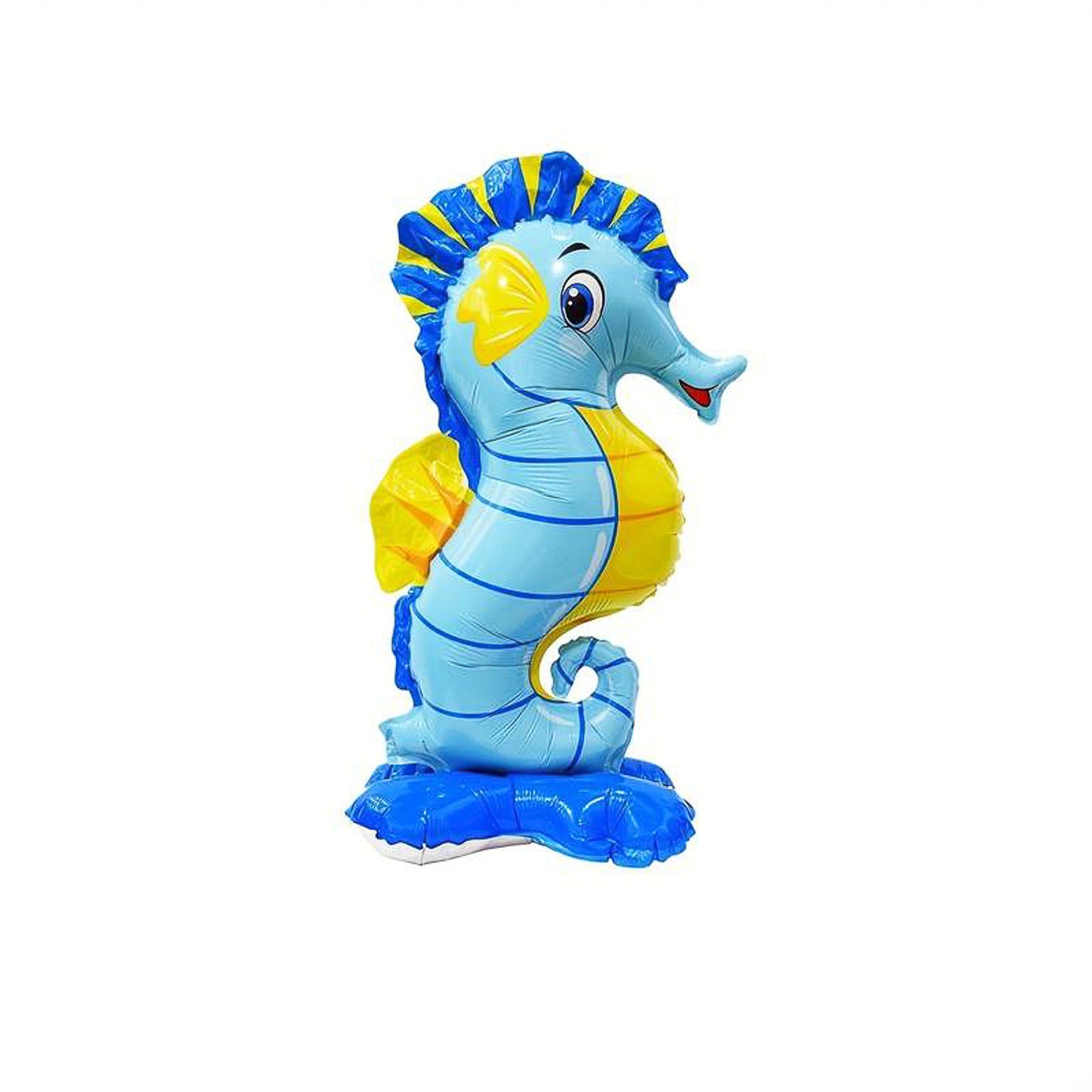 Standing Seahorse Foil Balloon