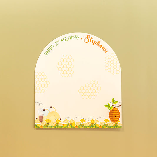 Personalised Bee Placemat Medium