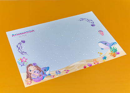 Personalised Mermaid Placemat