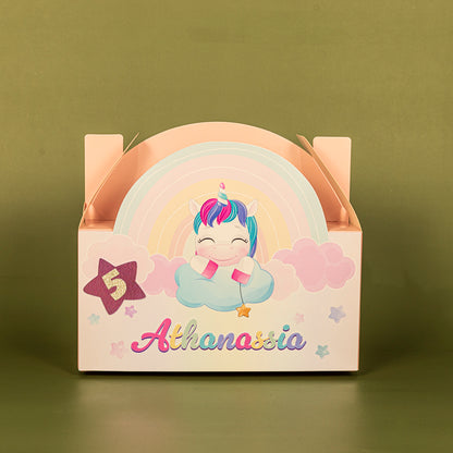 Personalised Lunchbox - Unicorn 1 Piece