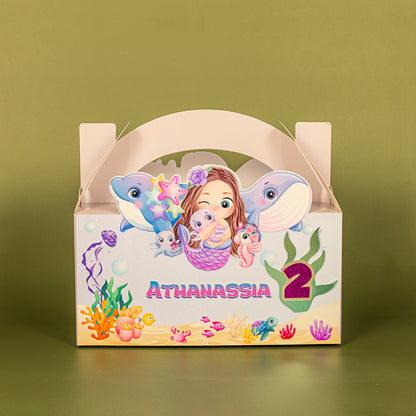 Personalised Lunchbox - Mermaid 1 Piece