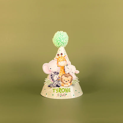 Personalised Safari Party Hat