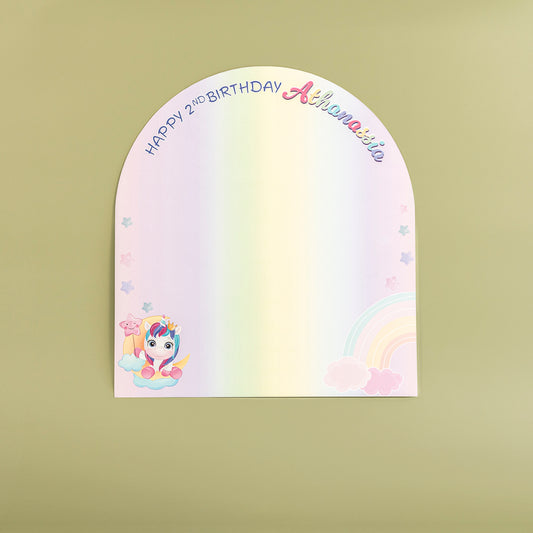 Personalised Unicorn Placemat Medium