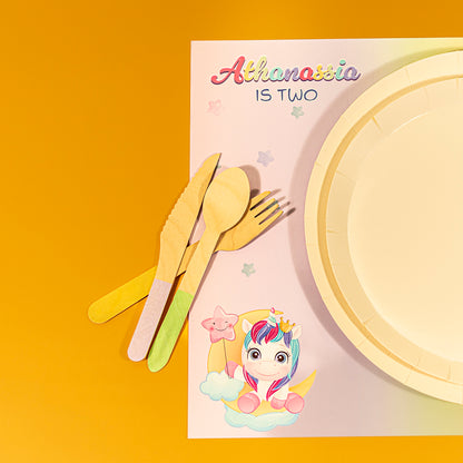 Personalised Unicorn Placemat