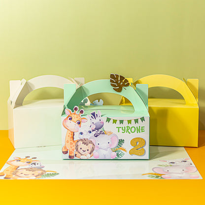 Personalised Safari Theme Kids Party Pack