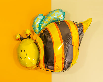 Large Bee Foil Balloon