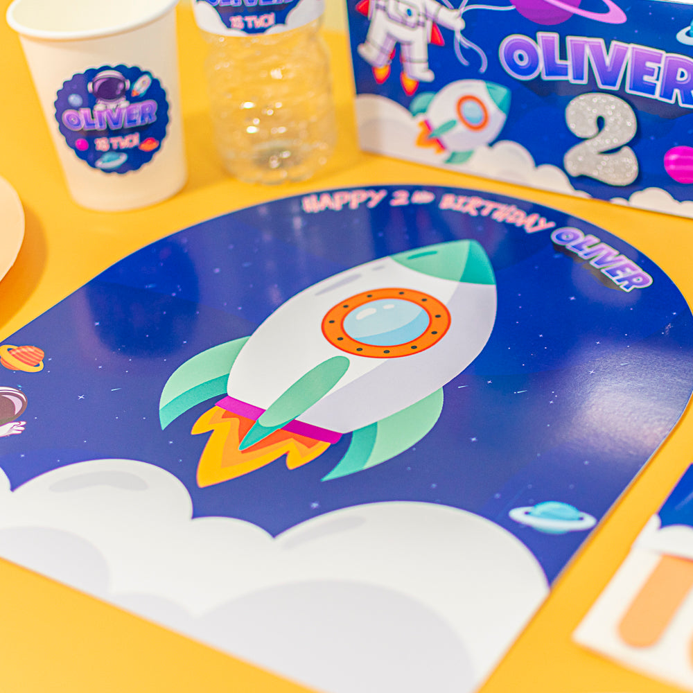 Personalised Space Placemat Medium