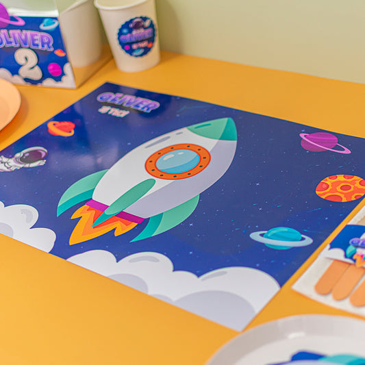 Personalised Space Placemat