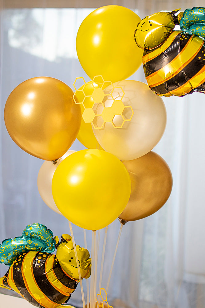 Bee Theme Balloon Table Centerpiece Kit