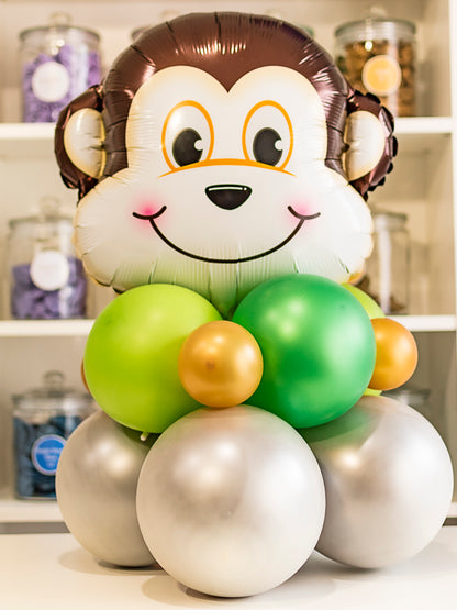 Monkey Head Foil Balloon