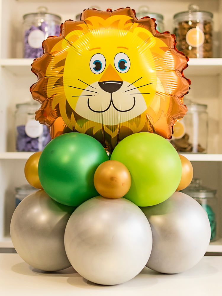 Lion Head Foil Balloon