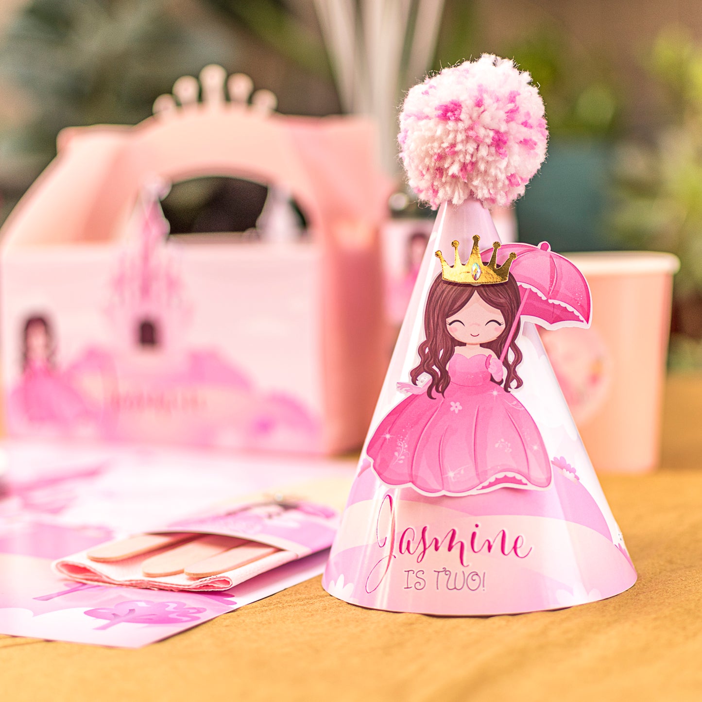 Personalised Princess Party Hat