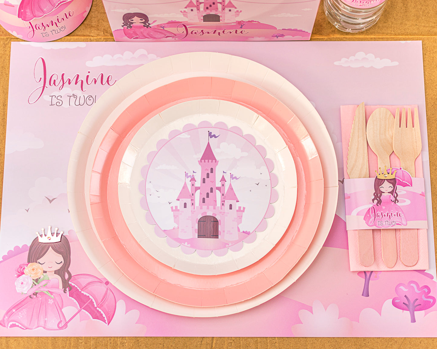 Personalised Princess Placemat