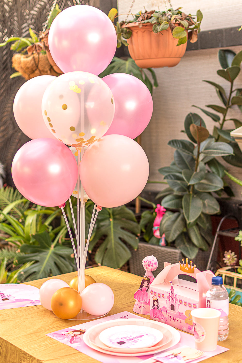 Princess Theme Balloon Table Centerpiece Kit