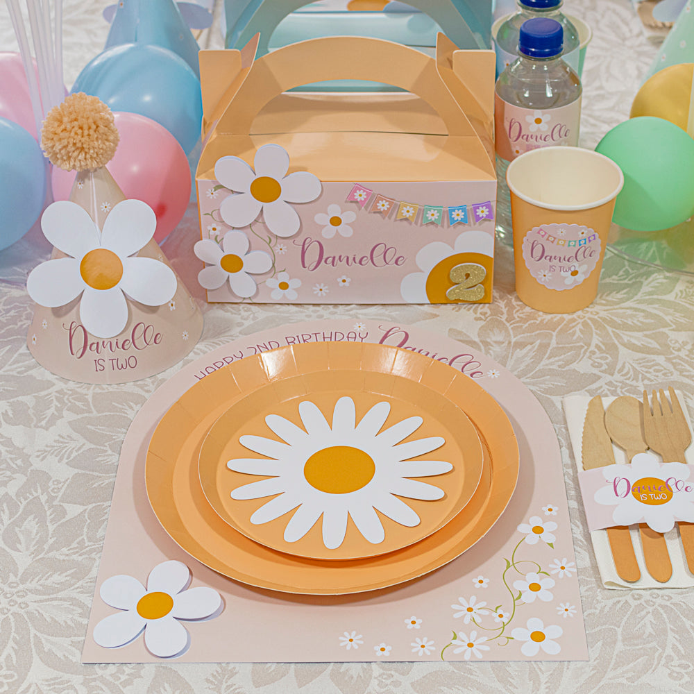 Personalised Daisy Party Hat