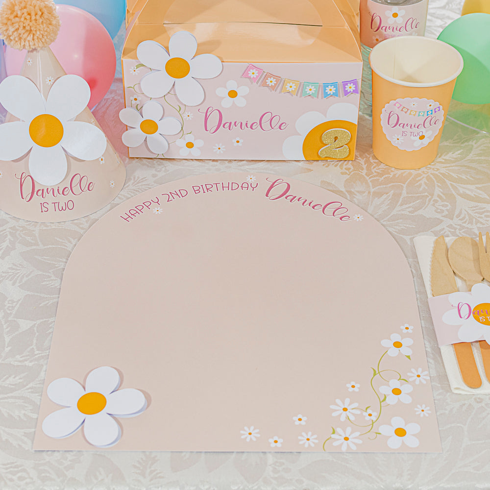 Personalised Daisy Placemat Medium