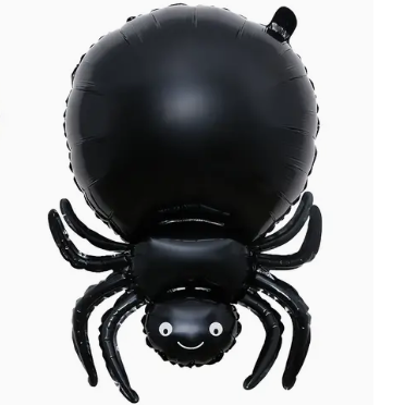 Happy Halloween Foil Balloon - Big Cute Spider