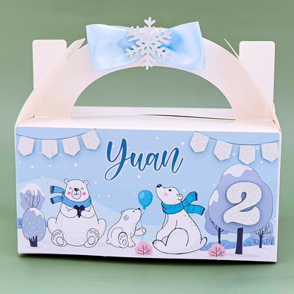 Personalised Lunchbox - Polar Bear 1 Piece