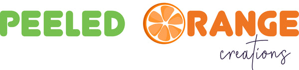 Peeled Orange Creations logo