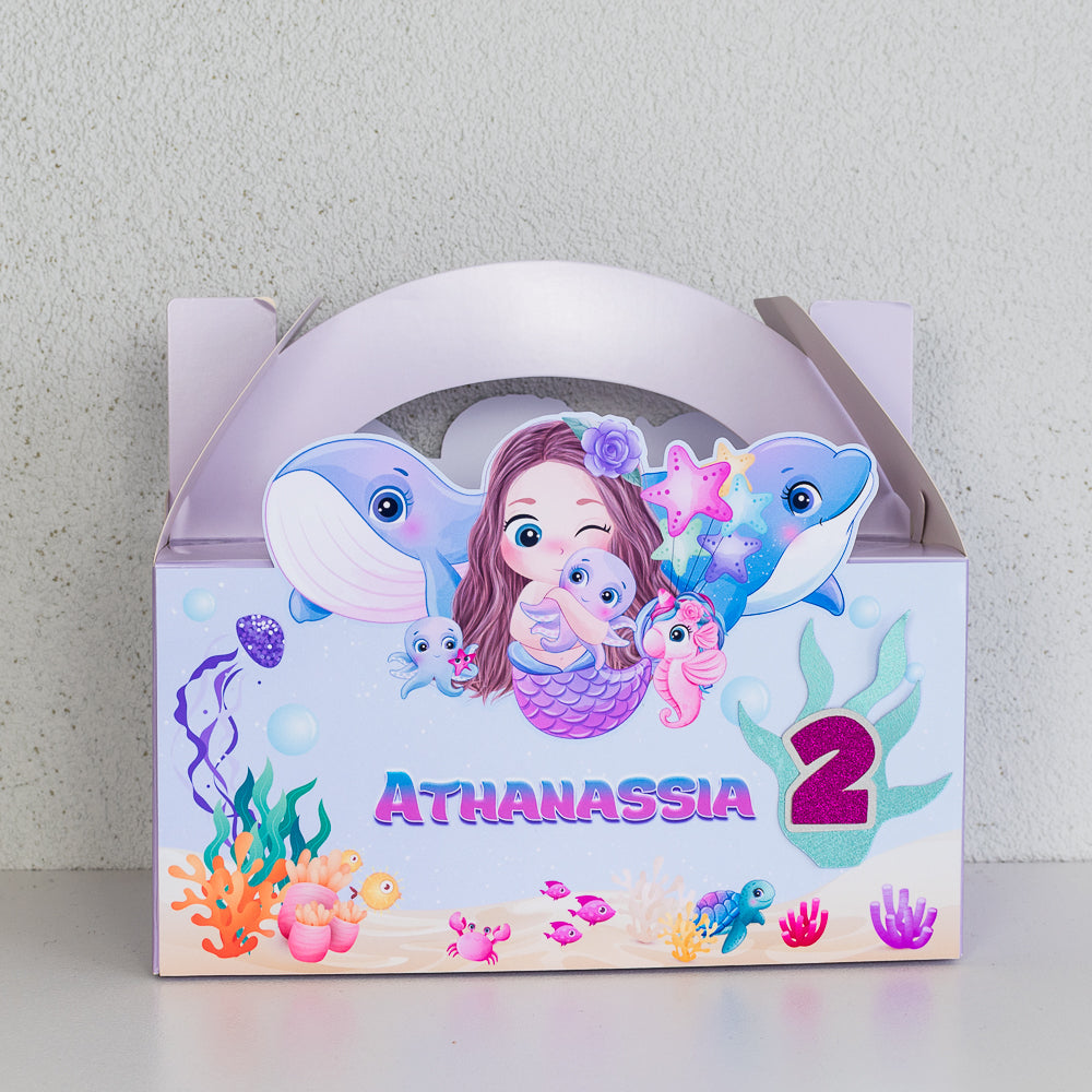 Personalised Lunchbox - Mermaid 1 Piece