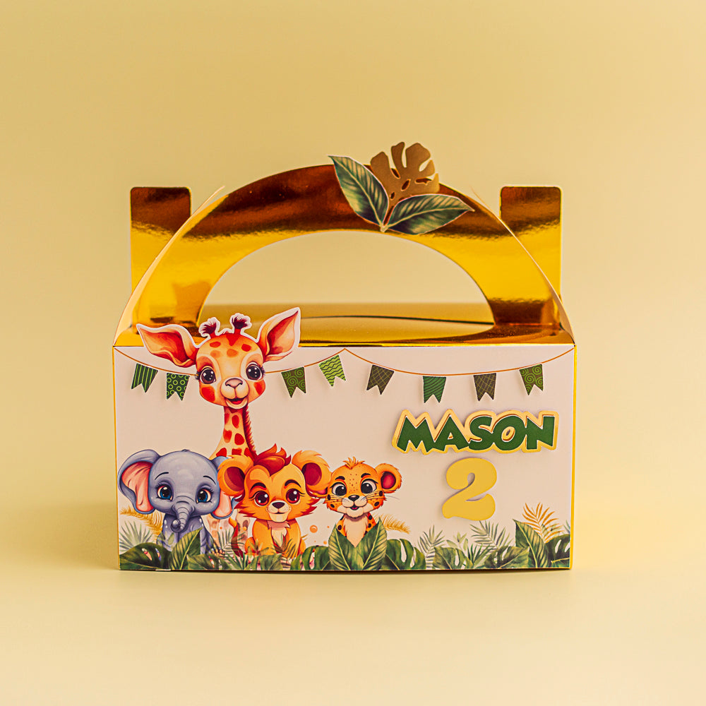 Personalised Lunchbox - Jungle Safari 1 Piece