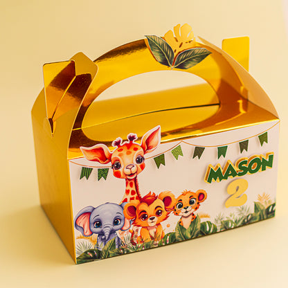 Personalised Lunchbox - Jungle Safari 1 Piece