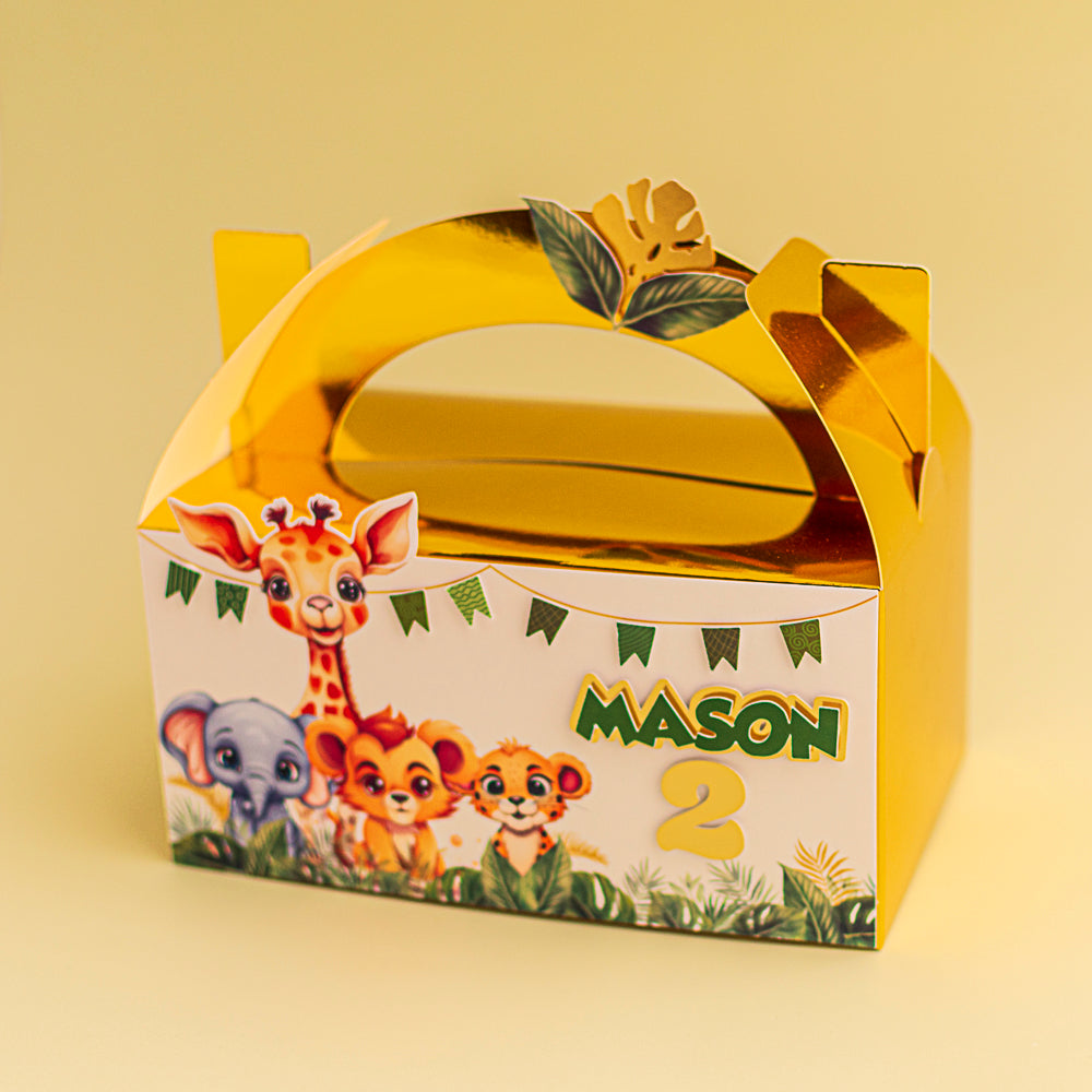 Personalised Lunchbox - Jungle Safari 1 Piece