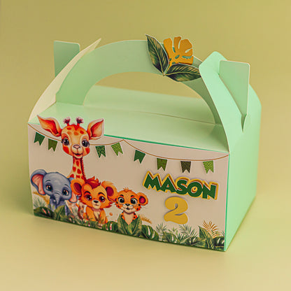 Personalised Lunchbox - Jungle Safari 1 Piece