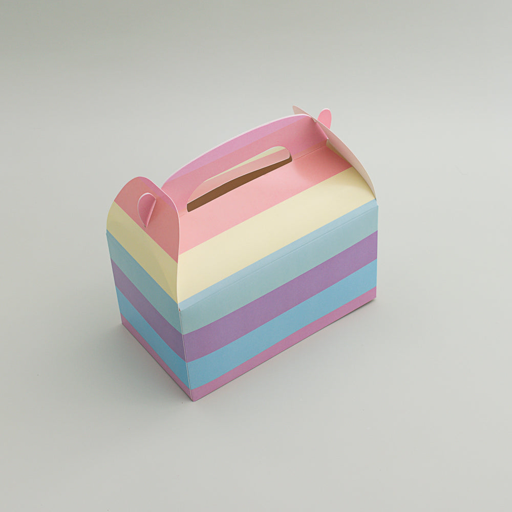 Medium Treat Box - Pastel Rainbow 6 pack