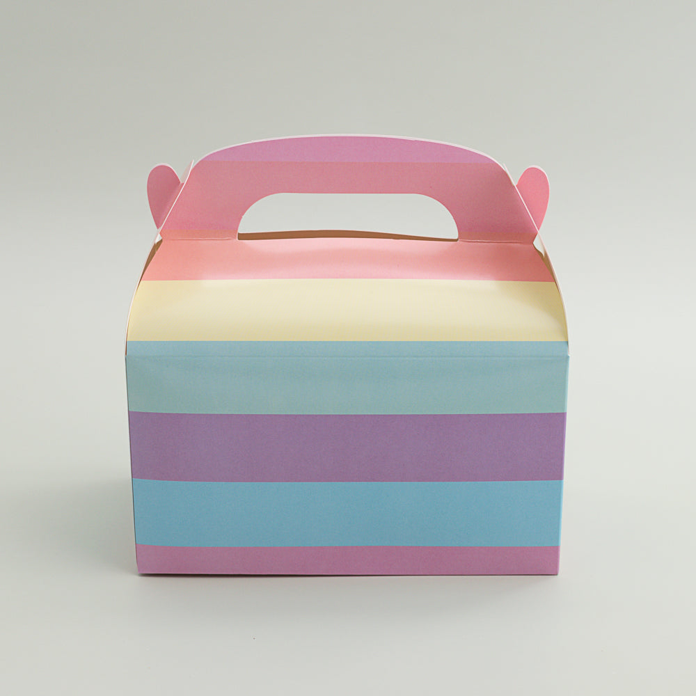 Medium Treat Box - Pastel Rainbow 6 pack