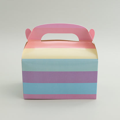 Medium Treat Box - Pastel Rainbow 6 pack