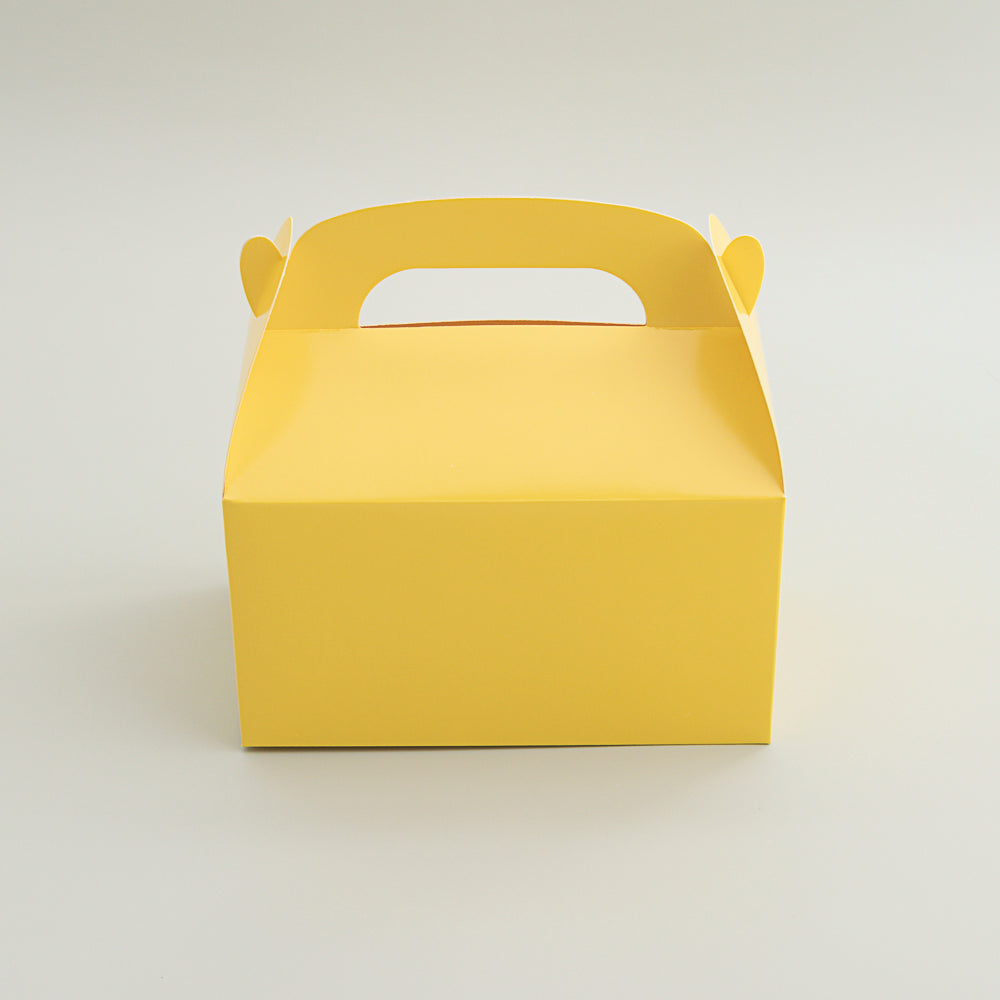 Medium Treat Box - Yellow 6 pack