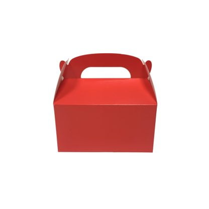 Medium Treat Box - Red 6 pack