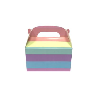 Medium Treat Box - Pastel Rainbow 6 pack