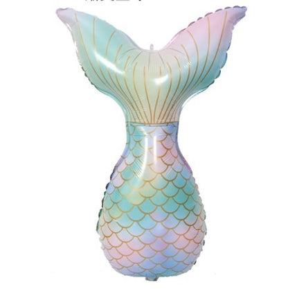 Mermaid Tail Foil Balloon